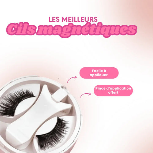 Faux cils magnétiques pour un regard captivant elineance